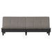 Slaapbank stof taupe