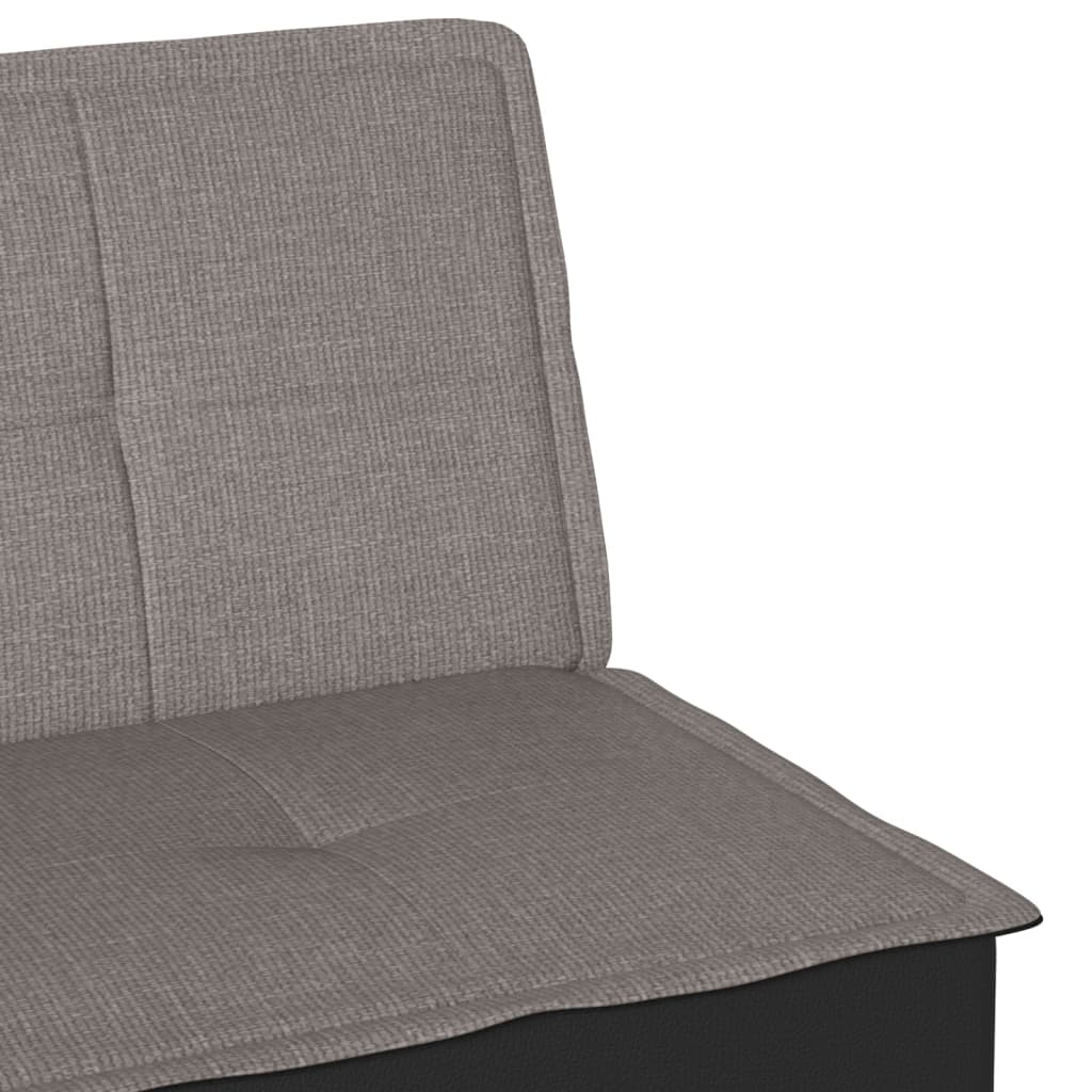 Slaapbank stof taupe