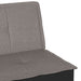 Slaapbank stof taupe