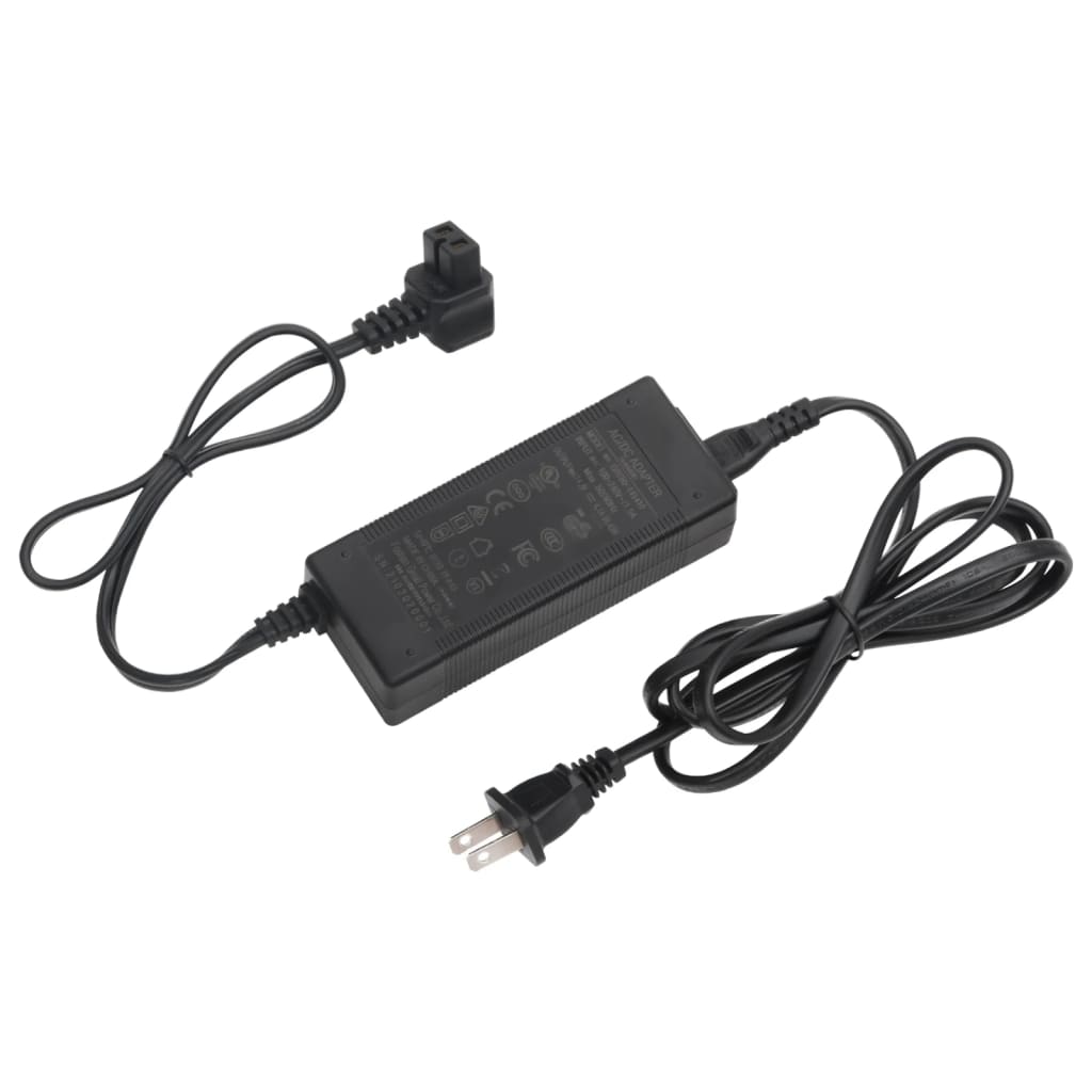 Koelbox met wielen en adapter 50 L PP en PE zwart en grijs
