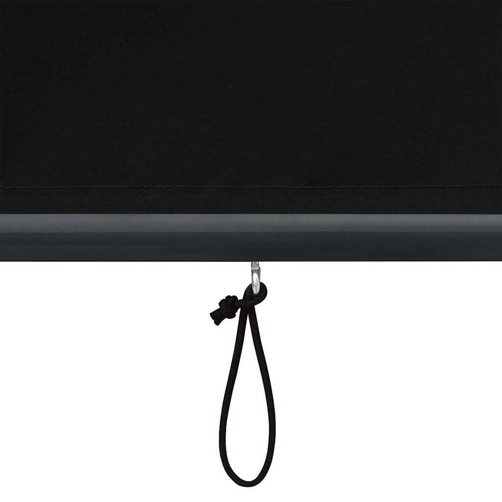 Rolgordijn Antracietkleurig 180 x 250 cm Stof en Aluminium