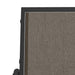 Schuifstoelen voor tuin 2 st 61x76x87 cm textileen staal bruin
