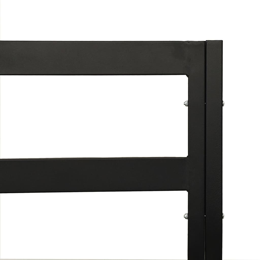 Tuinstoelen Met Grijze Kussens 2 St 60X74X79 Cm Staal Grijs