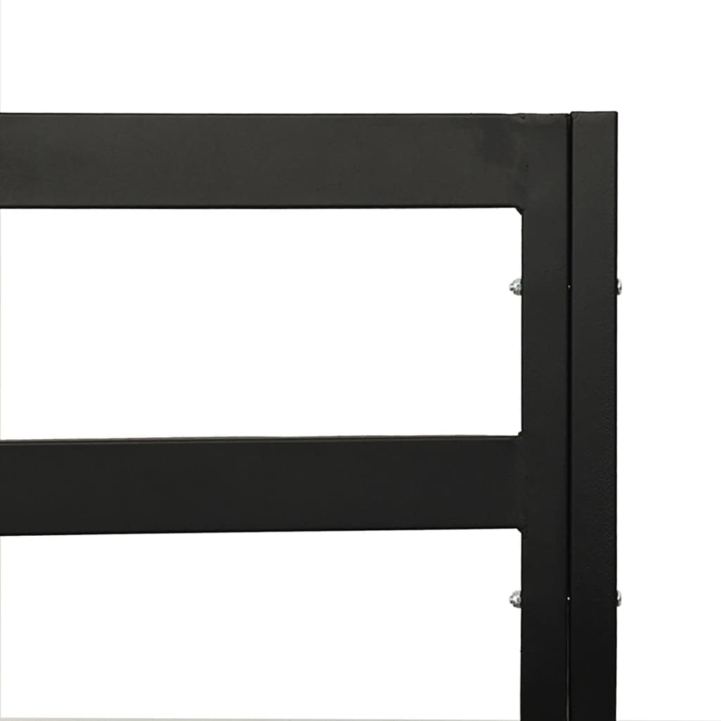 Tuinstoel Met Grijze Kussens 76X76X79 Cm Staal 2 Grijs