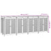 Tuinbox 280x87x104 cm massief acaciahout