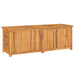 Tuinbox met zak 150x50x55 cm massief teakhout
