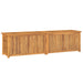 Tuinbox met zak 200x50x55 cm massief teakhout
