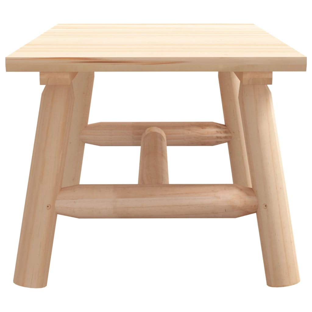 Salontafel 90X50X41 Cm Massief Vurenhout Naturel