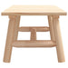 Salontafel 90X50X41 Cm Massief Vurenhout Naturel