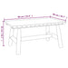 Salontafel 90X50X41 Cm Massief Vurenhout Naturel