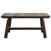 Salontafel 90X50X41 Cm Massief Vurenhout Donkerbruin