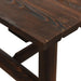 Salontafel 90X50X41 Cm Massief Vurenhout Donkerbruin
