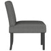 Fauteuil stof donkergrijs