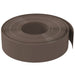 Tuinrand 10 m 15 cm polyetheen bruin