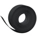 Tuinrand 10 m 20 cm polyetheen zwart