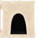 Kattenmeubel met sisal krabpalen 48 cm crèmekleurig