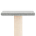 Kattenmeubel met sisal krabpalen 73 cm lichtgrijs