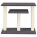 Krabpaal met platforms 62,5 cm donkergrijs