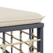 Tuinhoekbank Met Beige Kussens Poly Rattan 1