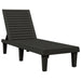 Ligbedden 2 st 155x58x83 cm polypropeen zwart
