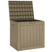 Tuinbox 55,5x43x53 cm polypropeen grijs
