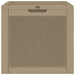 Tuinbox 55,5x43x53 cm polypropeen lichtbruin