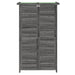 Tuinschuur 83x57x140 cm massief grenenhout grijs