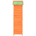 Tuinschuur 120x53,5x170 cm massief grenenhout bruin