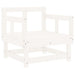 Tuinstoelen Met Kussens 2 St Massief Grenenhout Wit 1 Wit grenenhout