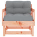 Tuinstoelen 2 St Met Kussens Massief Douglashout 1 Natuurlijk douglashout
