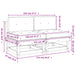 Middenbanken Met Kussens 2 St Massief Grenenhout Wit 1 Wit grenenhout 2x midden
