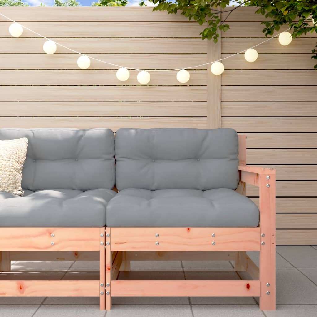 Tuinstoel Met Kussens Massief Douglashout 1 Natuurlijk douglashout