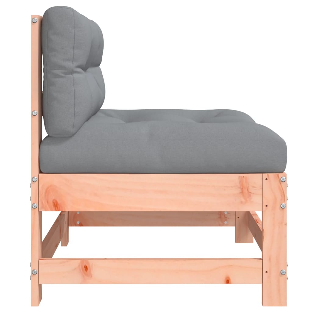 Middenbanken Met Kussens 2 St Massief Douglashout 1 Natuurlijk douglashout 2x midden