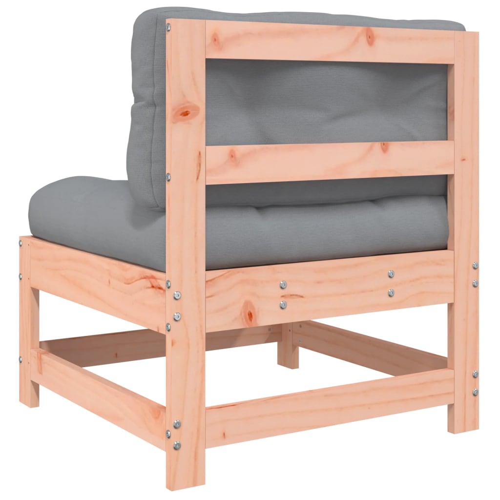 Middenbanken Met Kussens 2 St Massief Douglashout 1 Natuurlijk douglashout 2x midden