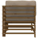 Hoekbanken 2 St Met Kussens Massief Grenenhout Honingbruin 1 Honingbruin grenenhout 2x hoek