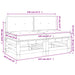 Middenbanken Met Kussens 2 St Massief Grenenhout Wit 1 Wit grenenhout 2x midden
