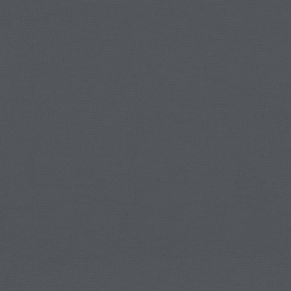 Middenbank 120X80 Cm Massief Grenenhout Zwart Zwart grenenhout