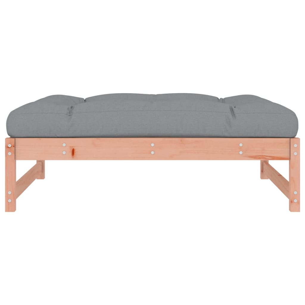 Tuinvoetenbank 120X80 Cm Massief Douglashout Natuurlijk douglashout Voetensteun