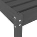 Ligbedden 2 st 199,5x60x74 cm massief grenenhout grijs