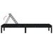 Ligbedden 2 st 199,5x60x74 cm massief grenenhout zwart