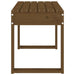 Tuinbank 80x38x45 cm massief grenenhout honingbruin