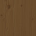 Tuinbank 80x38x45 cm massief grenenhout honingbruin