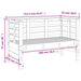 Tuinbankje 111,5x53x71 cm massief douglashout