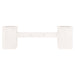 Bankje met plantenbakken 184,5x39,5x56,5 cm grenenhout wit