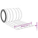 Deurgordijn 300x2,6 mm 10 m PVC transparant