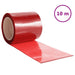 Deurgordijn 200x1,6 mm 10 m PVC rood