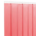 Deurgordijn 200x1,6 mm 25 m PVC rood