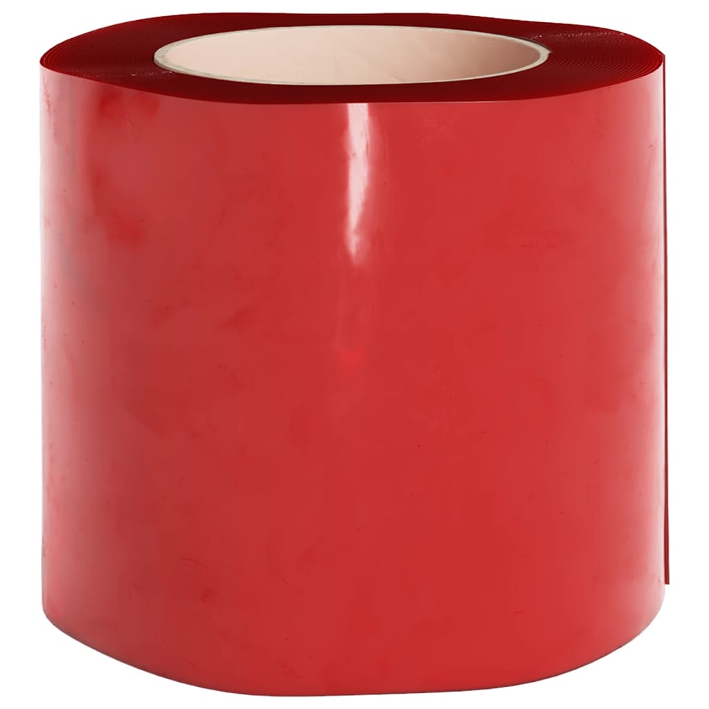 Deurgordijn 200x1,6 mm 50 m PVC rood