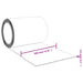 Deurgordijn 300x2,6 mm 10 m PVC rood