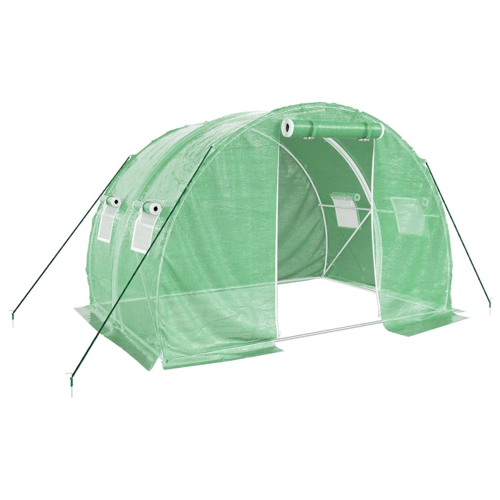 Tuinkas met stalen frame 6 m² 3x2x2 m